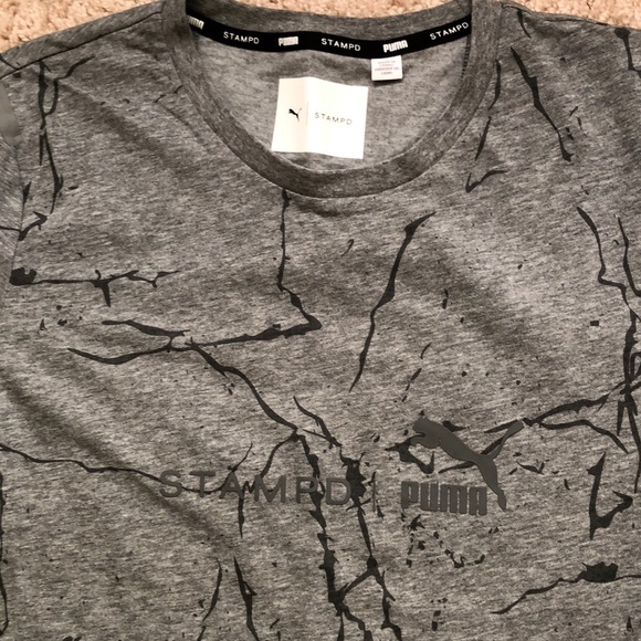 Puma X Stampd Tee - grey - Picture 3 of 4